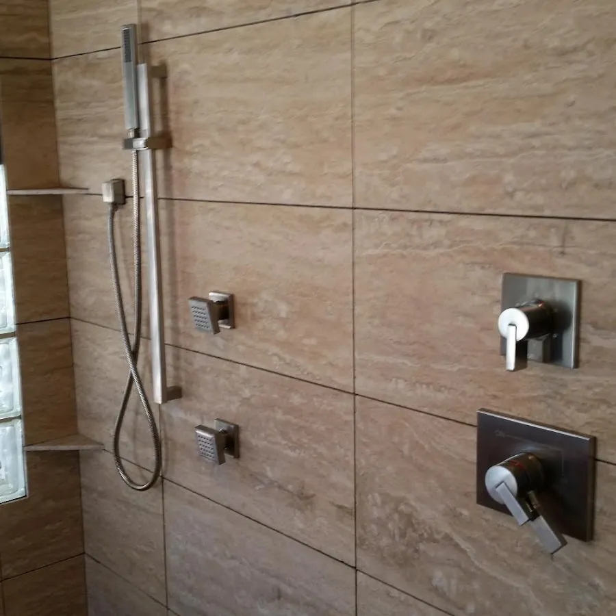 Shower fixture installation for Water Heater Replacement in Roselle
